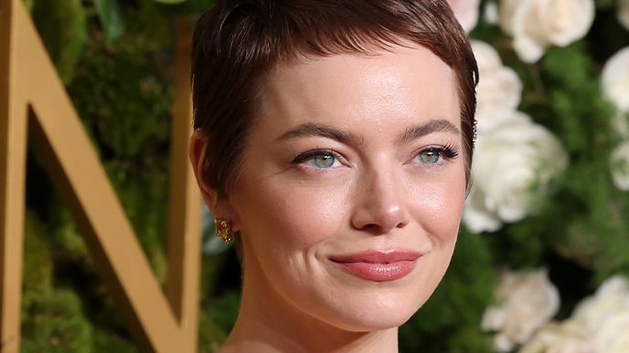 Emma Stone, ผม, การเติบโต, Buzz Cut