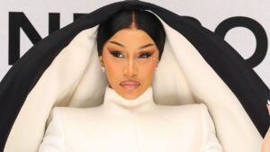 Cardi B, ทรงผม, ค curly, ใหญ่, ไม่พอคำบรรยาย