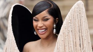 Cardi B, เล็บจุด polka dot, แฟชั่นสูง