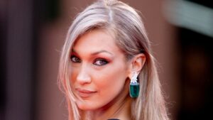 Bella Hadid, เล็บ, ช็อกโกแลตร้อน, สวย